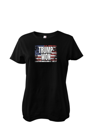 Trump Won Limited Edition Ladies Crew