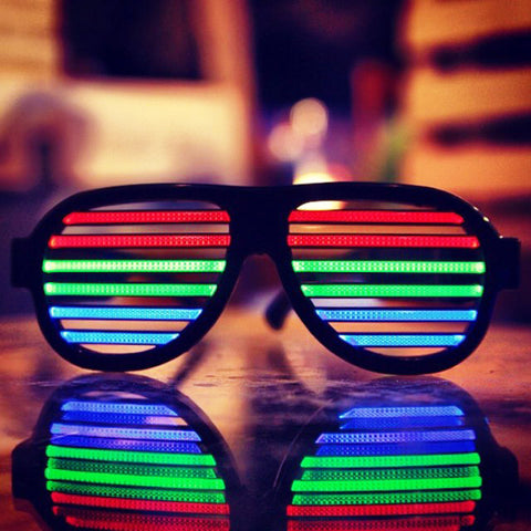 DropShades LED Sound Activated Glasses