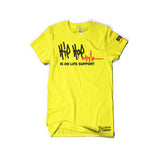 HIP HOP IS ON LIFE SUPPORT / T SHIRT