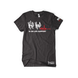 HIP HOP IS ON LIFE SUPPORT / T SHIRT